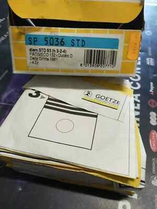 SP5036 SERIE FASCE PISTONI ø 93 STD (h 3-2-4mm) FIAT 131 D ARGENTA D CAMPAGNOLA - Imagen 1 de 1