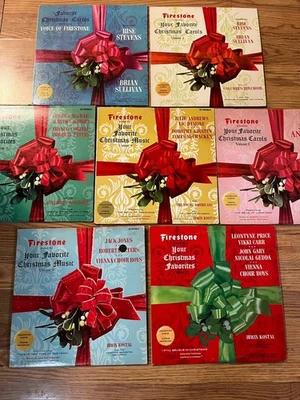 Firestone Your Favorite Christmas Vol. 1-7 ~ виниловая пластинка LP полный комплект. - Изображение 1 из 4