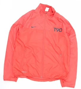 Nike Men’s Red L T90 Storm-FIT Track Jacket Football Running - Picture 1 of 12