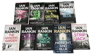 Ian Rankin Books Bundle X 9 Paperbacks Rebus Crime Thriller Murder Fiction Gar9 - Imagen 1 de 18