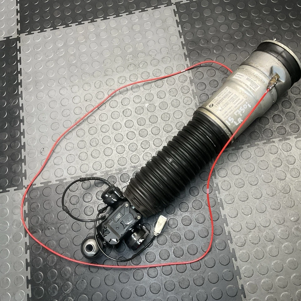 2013-2015 BMW 750i Rear Left Driver Side Air Suspension Shock Absorber OEM - Image 1 of 4