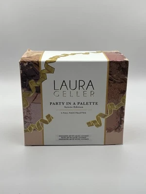 Laura Geller Party In A Palette Soiree Ed. - 5 Full Face Palettes - NIB! - Image 1 of 4