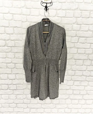 Cárdigan RIVAMONTI by Brunello Cucinelli Lana/Seda/Alpaca Gris Talla S-M Foto 1 de 4