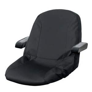 Lawn Mower Seat Cover with Back Mesh Pockets Waterproof 600D Tractor Cover He... - Picture 1 of 7