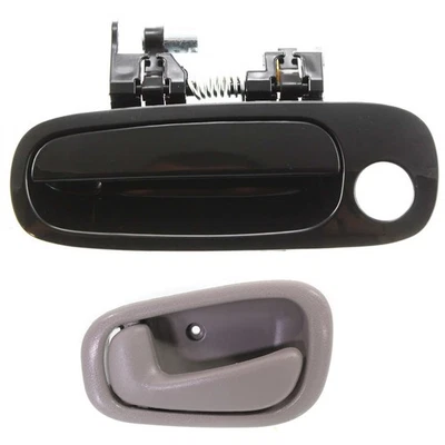 Manija de puerta exterior manija de puerta interior para Toyota Corolla 98-2002 kit izquierda Foto 1 de 4