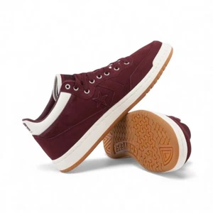 Converse Fastbreak Pro Burgundy Suede Sneakers Men’s Size 11 Mid Top Lace Up - Picture 1 of 16
