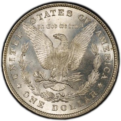 1878 8 TF Morgan Silver Dollar - PCGS GOLD SHIELD MS63 - VAM-18 DOUBLED DATE! - Image 1 of 4