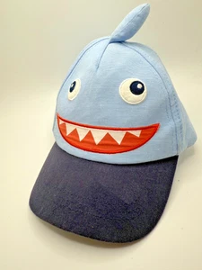 Smiling Shark With Fin Toddler Cap Hat Adjustable Baseball - Picture 1 of 5