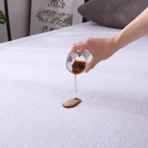 Queen Mattress Protector Waterproof,100% Waterproof Mattress Cover,Fitted She... - Picture 1 of 6