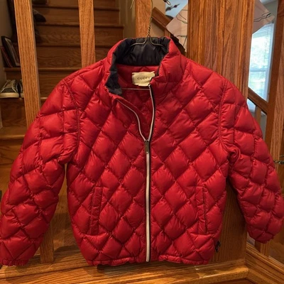 Kids Girls Authentic Gucci Down Puffer Jacket Overshirt Coat Size 8 - Image 1 of 4