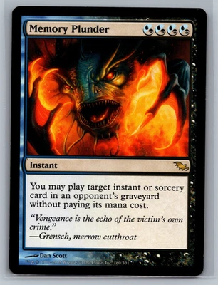 Magic The Gathering Shadowmoor Memory Plunder #169/301 MTG TCG CCG - Image 1 of 2