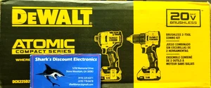 Dewalt Atomic 20v Max Combo-Kit - DCK225D2 (schwarz) - Bild 1 von 4