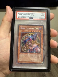Yu-Gi-Oh! 2003 Dark Magician Girl PSA 9 MINT MFC-000 Magician’s Force PSA 9 - Picture 1 of 2