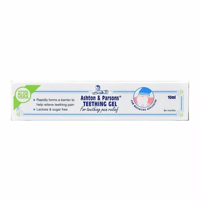 Ashton and Parsons Teething Gel For Teething Pain Relief 10ml - Fast Delivery - Image 1 of 4