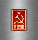 Sticker Car Flag Ussr Russia Soviet Cccp Russian Soviet R7