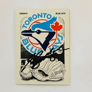 1987 Fleer Cardinals Sticker RC Toronto Blue Jays Back Card ED SPRAGUE AUTO B4 - Picture 1 of 2