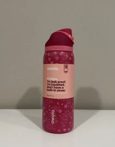 Owala FreeSip Valentine’s Day Limited Edition 32oz Bottle Color Love Letter NEW - Picture 1 of 4