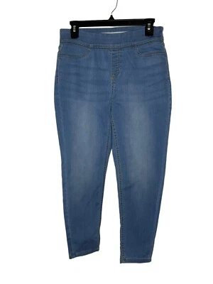 Denim & Co. Jeggings Comfy-Knit Pull-On A398035 Light Wash Petite Size XS NEW - Image 1 of 4