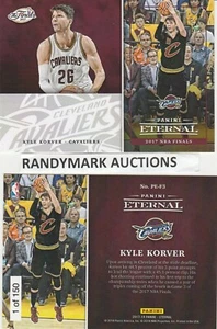Kyle Korver CAVALIERS 2017-18 PANINI ETERNAL 2017 NBA FINALS PE-F3 x/150 - Picture 1 of 1
