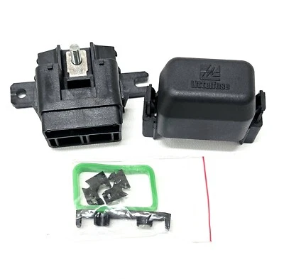 Littelfuse BPDMA104HXF1 ~ Fuse Holder Cartridge Blade ~ Holds 4 Fuses ~ 60 A NEW