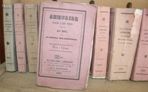 Annuaire présenté au Roi Bureau des Longitudes MARINE éphémérides astronomiques - Bild 1 von 3