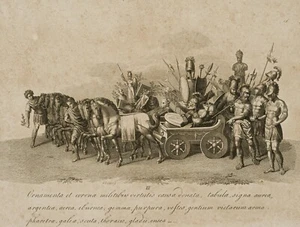 G. DÖBLER (1788-1845), Das römische Kriegswesen, 1819, KSt. Klassizismus Militä - Bild 1 von 4