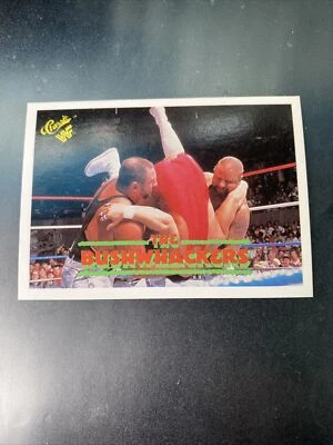 The Bushwackers Luke Butch WWF Clásico Tarjetas Coleccionables Luchadores Salón de la Fama Lucha Libre #47 Foto 1 de 2