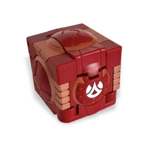 Bakugan Zoack Red Pyrus Deka - Cube Battle Trap Action Figure Toy Brawlers - Picture 1 of 11