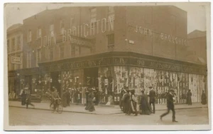 John Broughton, Hammersmith, 91-93 King Street and Bridge Avenue, Postkarte 1910 - Bild 1 von 2