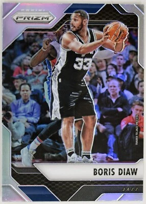 2016-17 Panini Prizm #107 Boris Diaw Silver Prizm Utah Jazz Foto 1 de 2