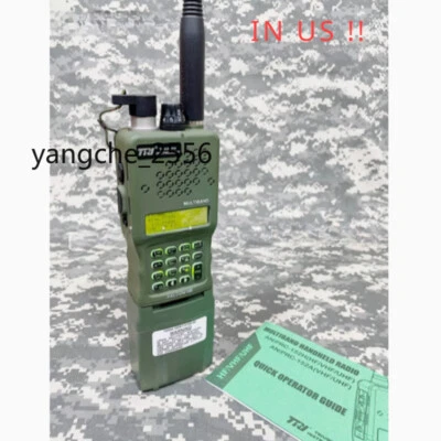 US STOCK! Radio walkie talkie de aleación de aluminio TRI AN/PRC-152 15 vatios de alta potencia Foto 1 de 4