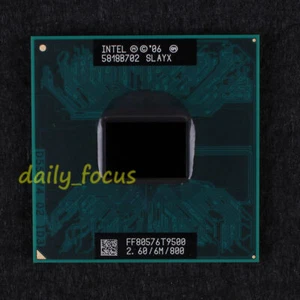 NEW Intel Core 2 Duo T9500 SLAYX 2.6GHz FF80576GG0646M CPU Processor 800MHz - Picture 1 of 2
