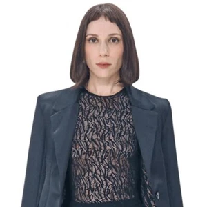 Carly Mark (Coat) Half Body Buddy Cutout - Picture 1 of 8