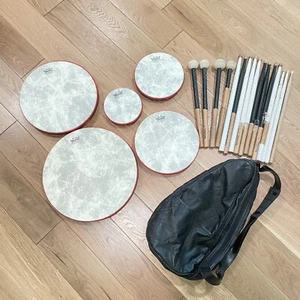 Remo Kids Hand Drum Innovative Percussion Instrument & Mallets USA Rainforest - Picture 1 of 16