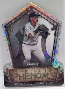 2024 Bowmans Best GEORGE LOMBARD JNR MINI DIAMOND Fabled Phenoms die cut - Picture 1 of 2