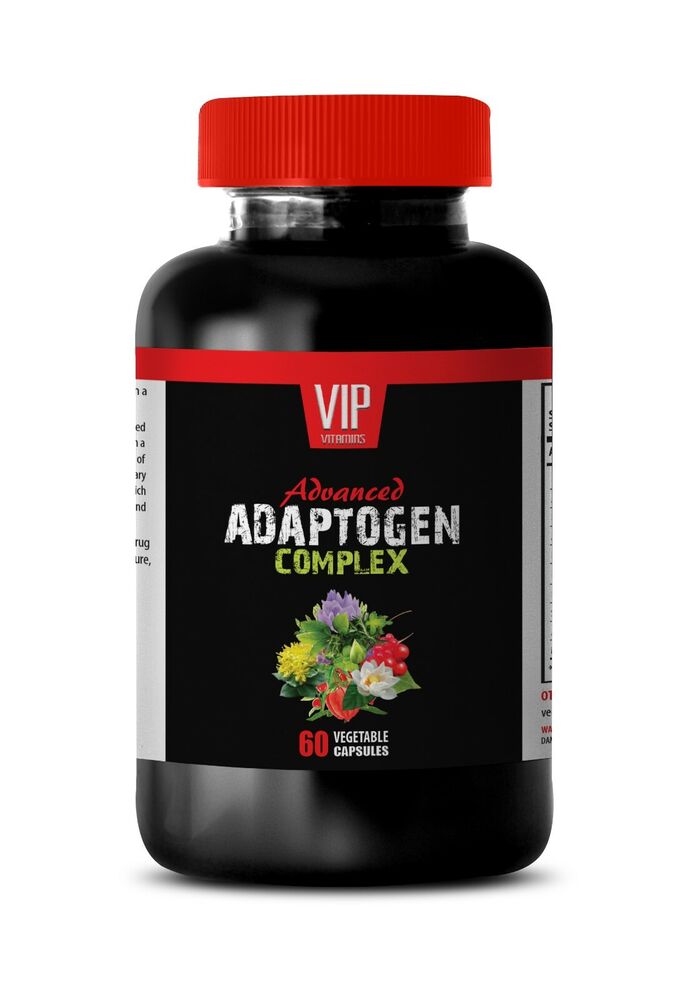 natural anxiety supplement - Advanced Adaptogen Complex - stress relief pills 1B