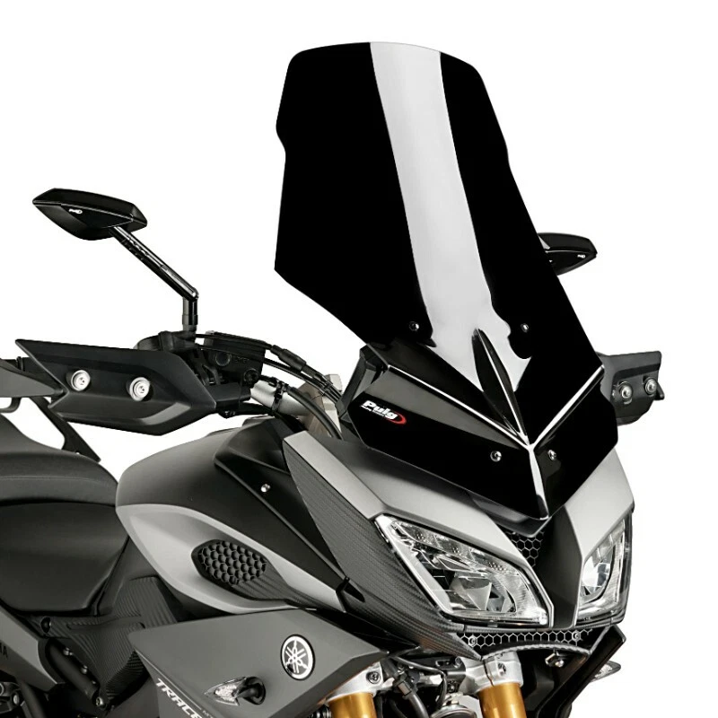 Bulle Touring pour Yamaha MT-09 Tracer 900 15-17 noir Puig - Photo 1/3