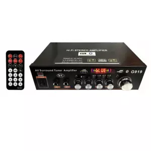 Amplificador de potencia para el hogar 1000W Audio Bluetooth Amplificador Subwoofer Altavoz - Imagen 1 de 11