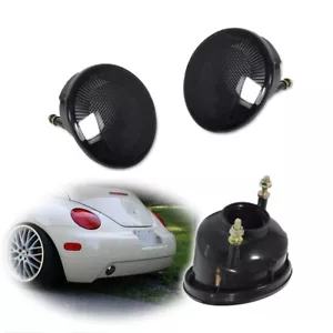Smoked Lens Rear Bumper Reverse Back Up Lights Housings Set For 1998-2005 Beetle - Picture 1 of 8