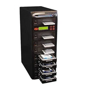 SySTOR 1 to 7 SATA 600MB/s HDD SSD Duplicator/Sanitizer - 3.5" & 2.5" Hard Disk - Afbeelding 1 van 5
