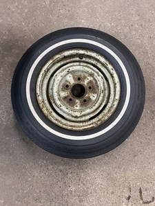 1965 Cutlass 442 GTO Spare Wheel & Tire 65 Oldsmobile Pontiac Olds NOS Tire - Picture 1 of 11