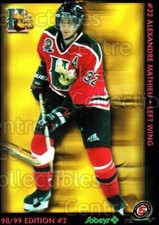 1998-99 Halifax Mooseheads Series Two #13 Alexander Mathieu