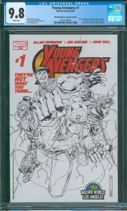 Young Avengers #1 ⭐ CGC 9.8 ⭐ Wizard World Los Angeles Sketch Variant LA 2005 - Imagen 1 de 2
