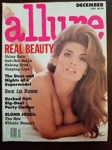 Allure magazine December 1991 Shana Zadrick Naomi Campbell VERY FINE - Picture 1 of 3