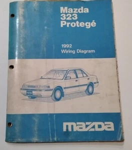 1992 Mazda 323 Protégé Wiring Diagram - Picture 1 of 4