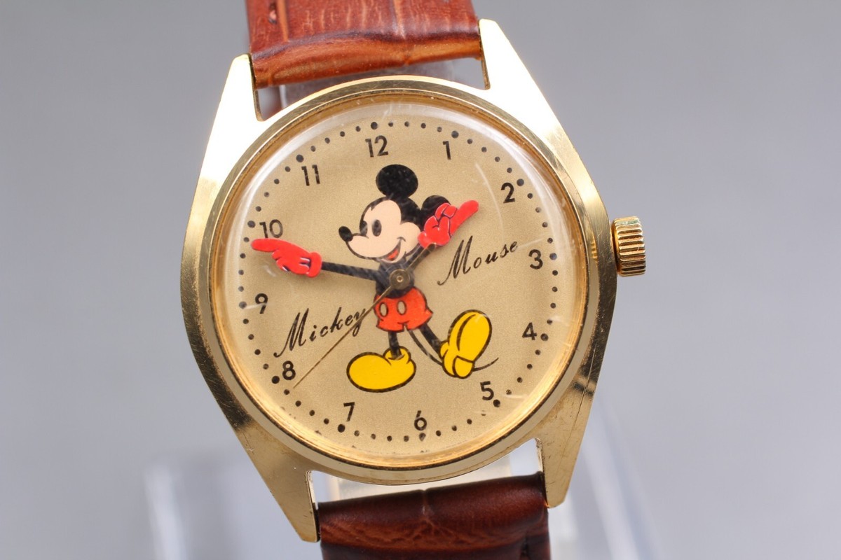 ミッキーマウス アナログ手巻き時計　ディズニータイム5000–7000 ミッキーマウス アナログ手巻き時計 ディズニータイム5000–7000
