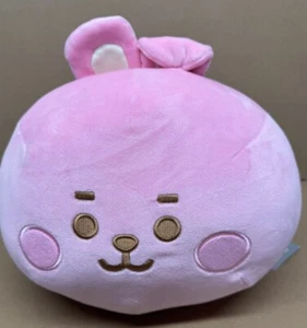 NUOVO CUSCINO VISO BT21 COOKY BABY MOCHI Linea Friends ROSA morbido peluche squishy - Foto 1 di 9