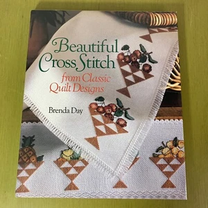 Beautiful Cross Stitch From Classic Quilt Designs Brenda Day tons of projects - Picture 1 of 18