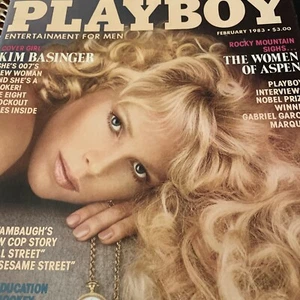 Play Boy Magazine February 1983 Melinda Mays & Kim Basingee & Women of Aspen - Imagen 1 de 3