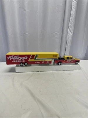 Terry Labonte #5 Diecast Bank Race Car Hauler Kellogg's 1/25 Scale, See Pics - Image 1 of 4